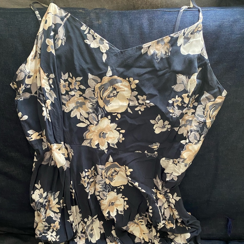 Floral swing dress